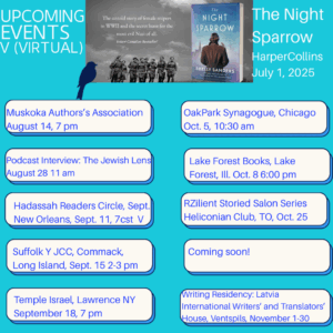 Upcoming Events: The Night Sparrow